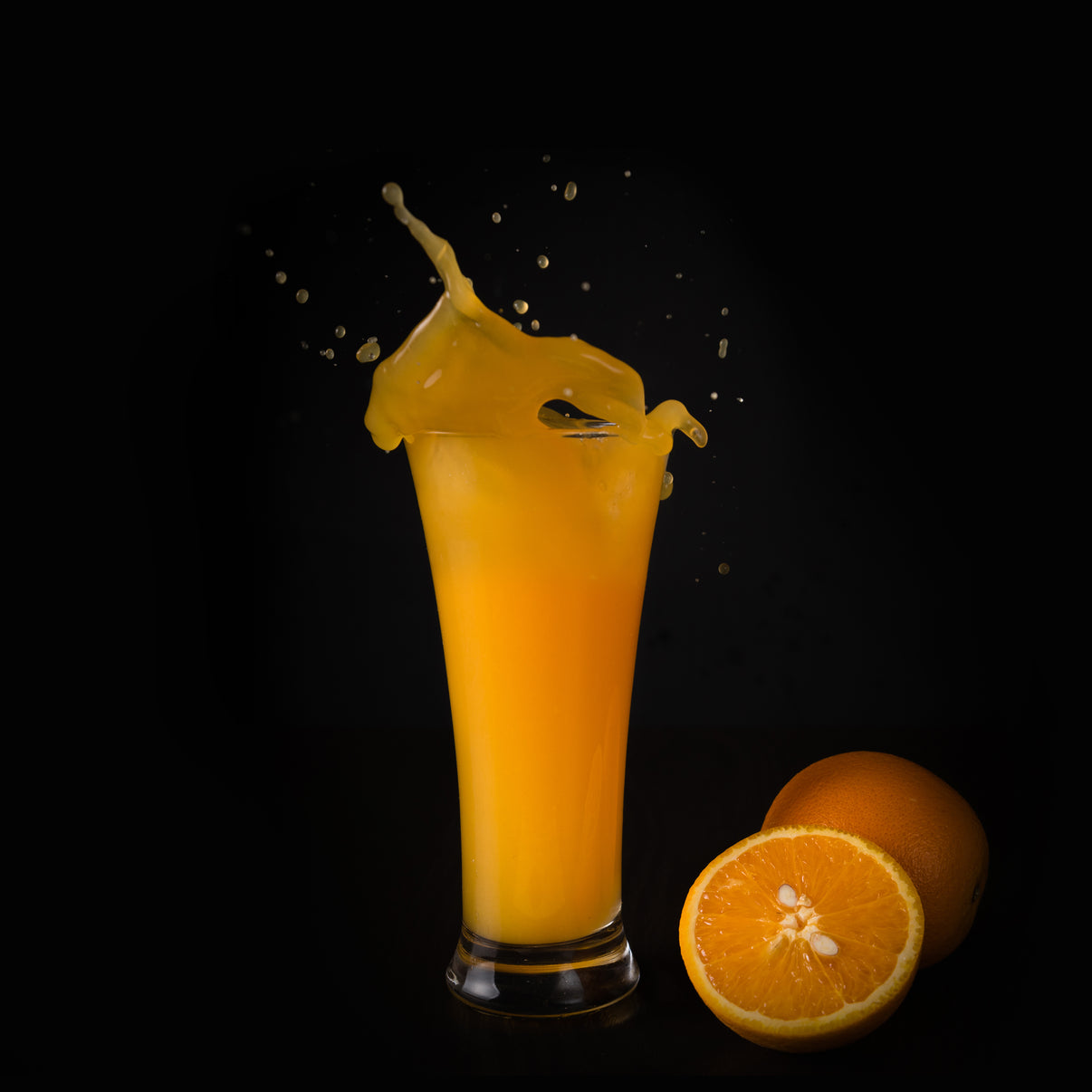 Orange Juice Chinese Dragon Cafe