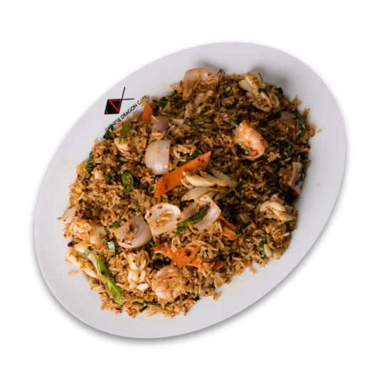 Spicy Thai Rice with Seafood