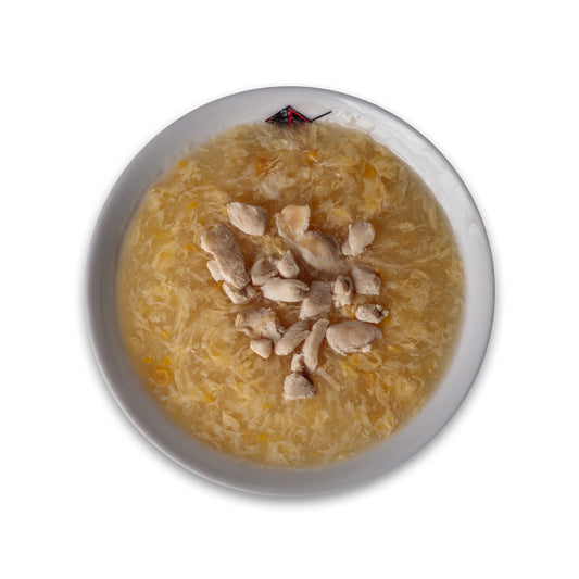 Sweet Corn Soup with Chicken & Egg